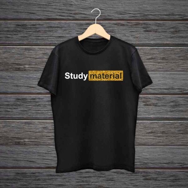 Girl-T-Shirt-Study-Material-Glitter-Print