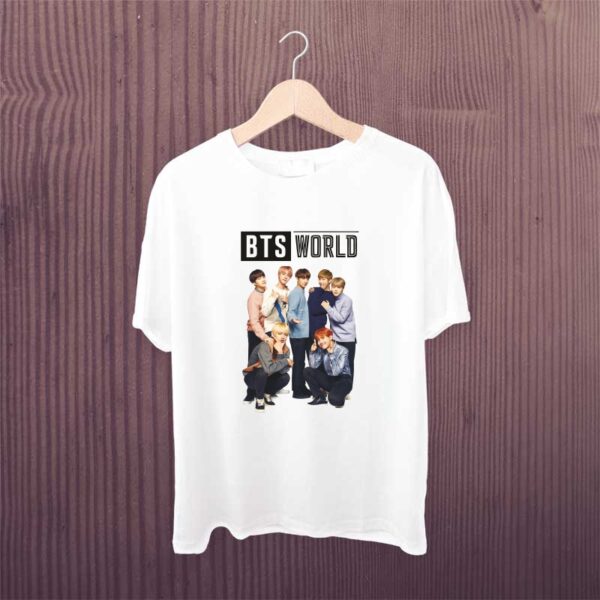 BTS-Team-White-Printed-Tshirt