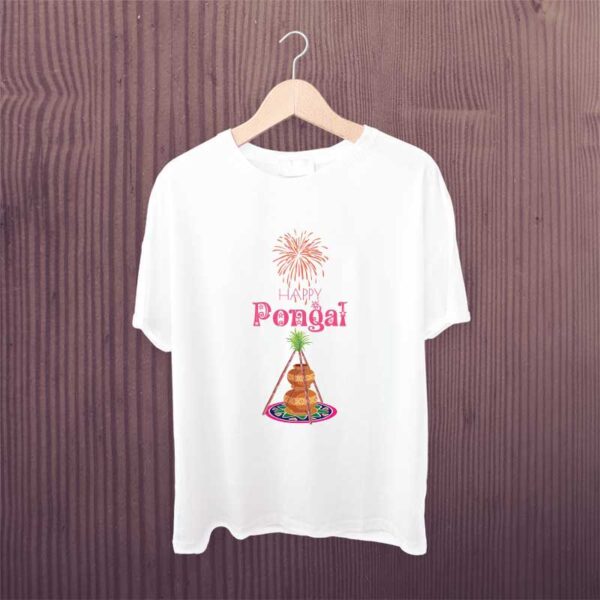 Happy-Pongal-White-Tshirt