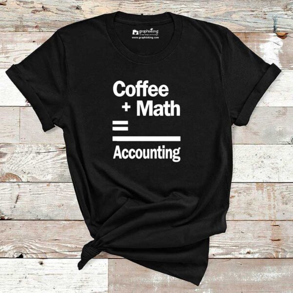Coffee-Math-Accounting-Cotton-Tshirt