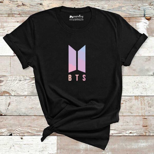 Bts-Logo-Cotton-Tshirt