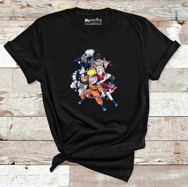 Naruto-Uzumaki-Hinata-Hyuga-Ninja-Kakashi-Hatake-Tshirt