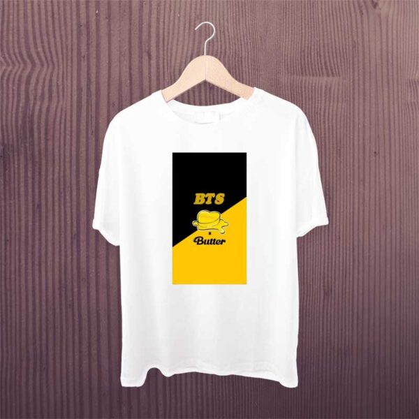 Bts-Butter-Logo-White-Tshirt