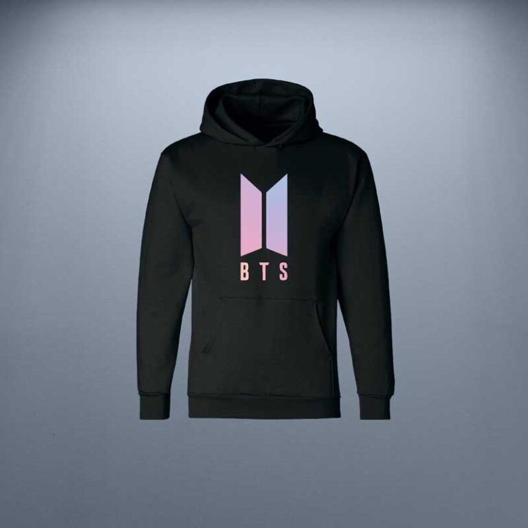 Bts Logo Hoodie - Graphixking