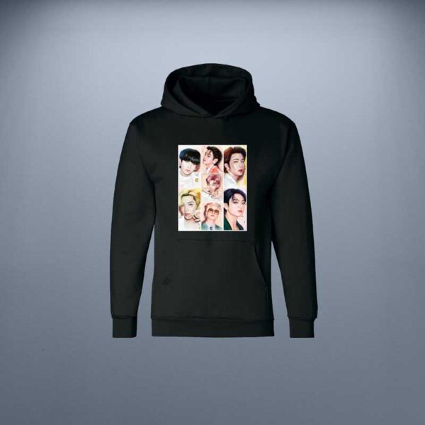 Bts-Member-Collarge-White-Hoodie